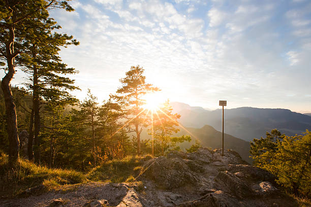 Small pulpit at Hohe Wand in Austria