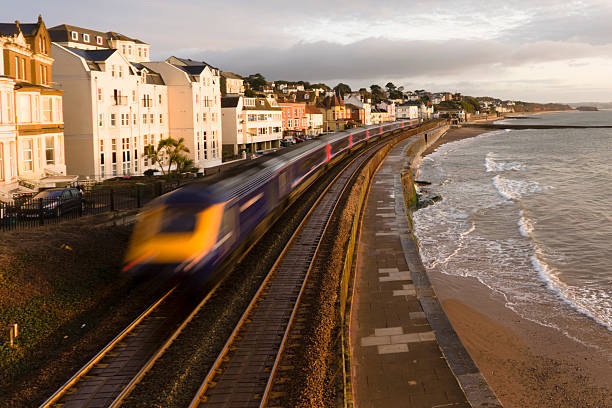 istock High speed train passing through Dawlish station 453728293