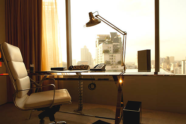 istock Hotel Desk View in Bangkok Thailand 453728299