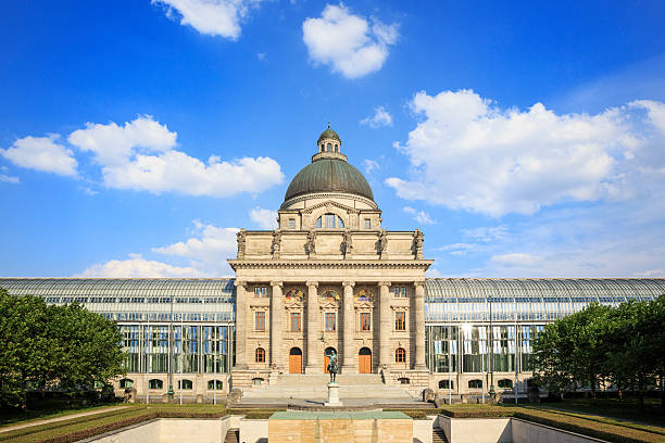 istock Building of the Bavarian State Chancellery, Munch 453728357