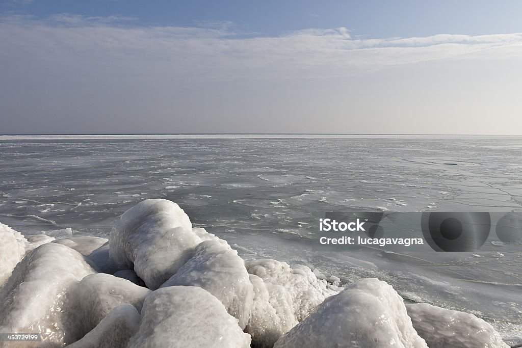 Frozen mar - Foto de stock de Azul royalty-free