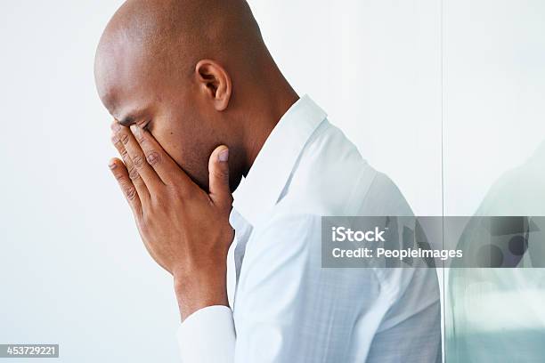 Risks Sometimes Dont Pay Off Stock Photo - Download Image Now - Men, African Ethnicity, Distraught