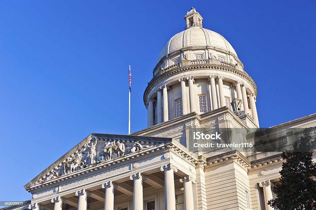 Edificio del Capitolio del estado de Kentucky - Foto de stock de Kentucky libre de derechos