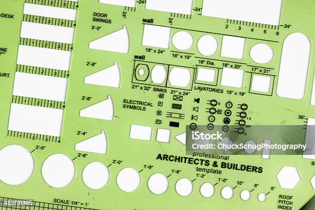 Ausarbeitung Tool Architekten Auftragnehmer Designervorlage Stockfoto und mehr Bilder von Dreieck