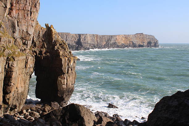 istock Seascape of South Wales 453735885