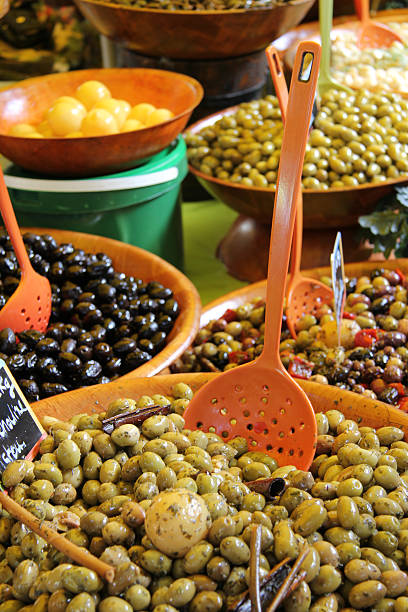 istock Different sorts of olives 453735927