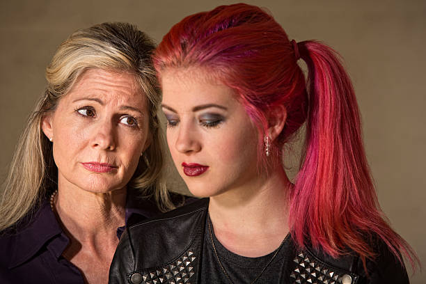 istock Sad Mother and Daughter 453738171