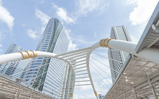istock Chong Nonsi skywalk at bangkok skytrain,Thailand 453738831