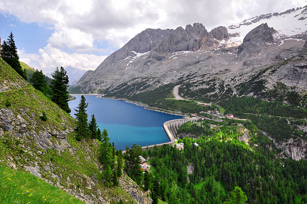 istock Marmolada and Fedaia lake 453740807