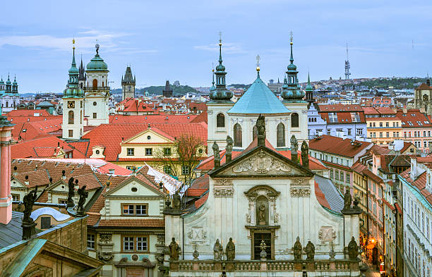 istock Spires and Rooftops, Old Town, Prague 453741241