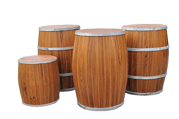 istock Many Beers Barrel-Shaped isolated with clipping path. 453742907