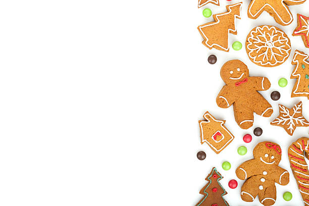 istock Homemade various christmas gingerbread cookies 453750431