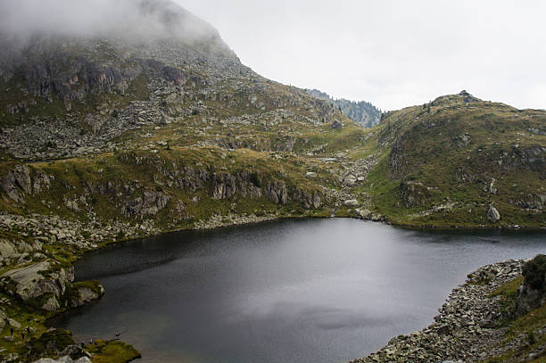 istock Dark lake in the mountains 453759801