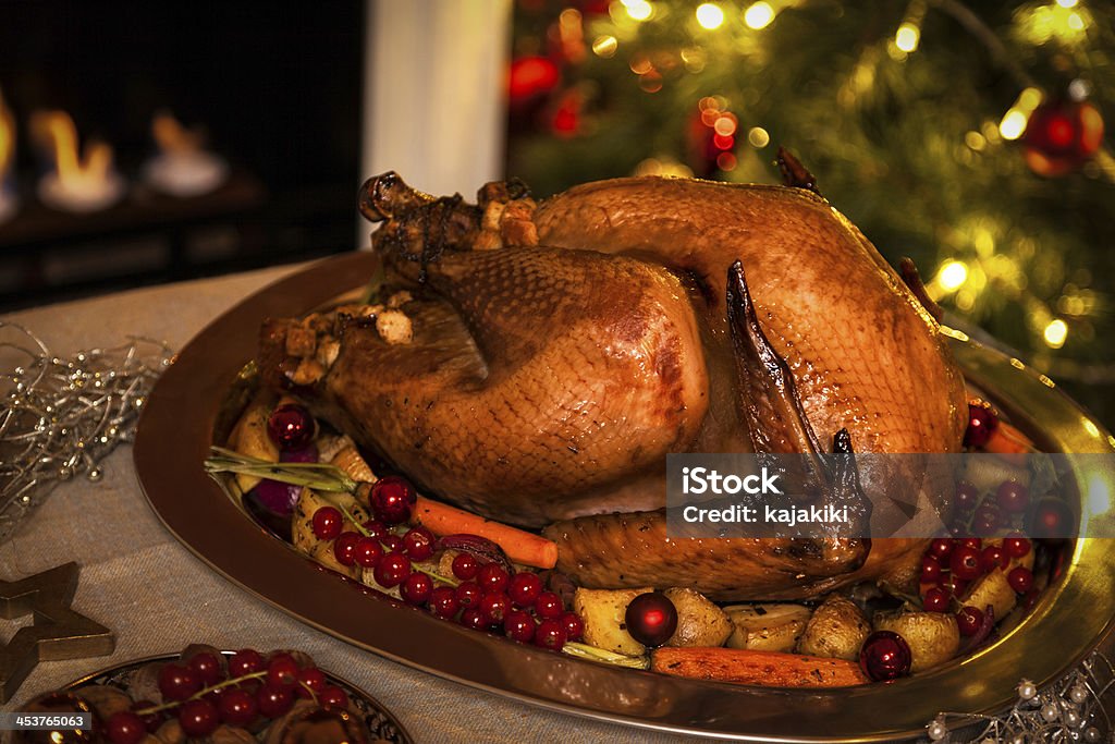 Jantar de Peru - Royalty-free Bola de Árvore de Natal Foto de stock