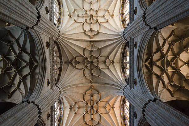 istock Interior view of Salamanca Cathedral 453767887