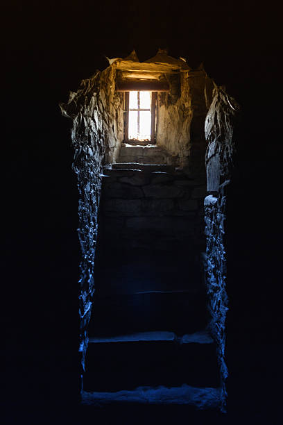 istock Window light at the end of tunnel 453768039