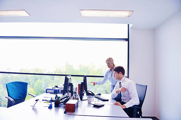istock business people in a meeting at office 453769101