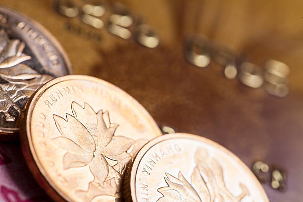 istock Gold coins and credit cards 453769795