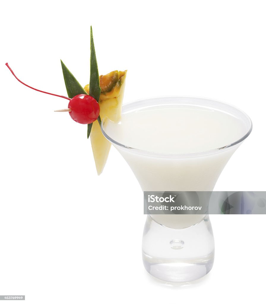 Pina Colada Cocktail - Royalty-free Amarelo Foto de stock