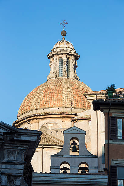 istock Church cupola, Rome Italy 453780453