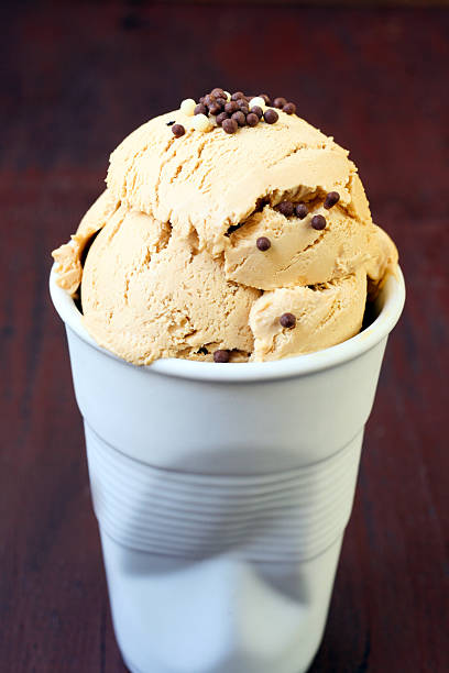 istock Homemade caramel ice cream 453781333