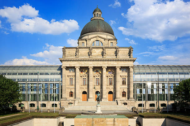 istock Building of the Bavarian State Chancellery, Munch 453784005