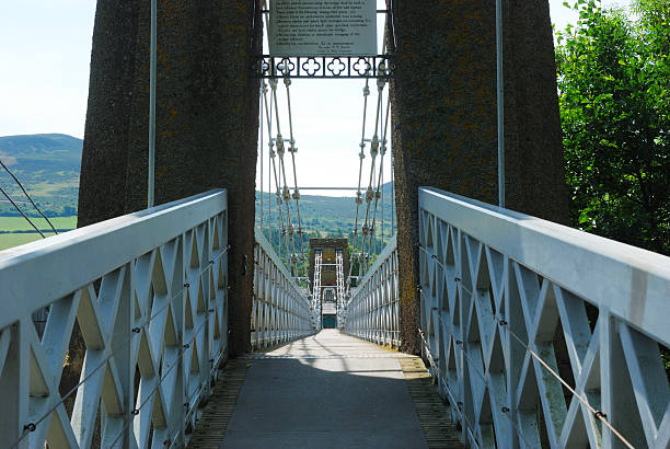 istock across the chain bridge at Melrose 453784095