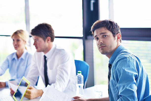 istock business people group  in a meeting at office 453786997