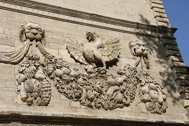 istock Ornament conservatory of music in Avignon 453788013