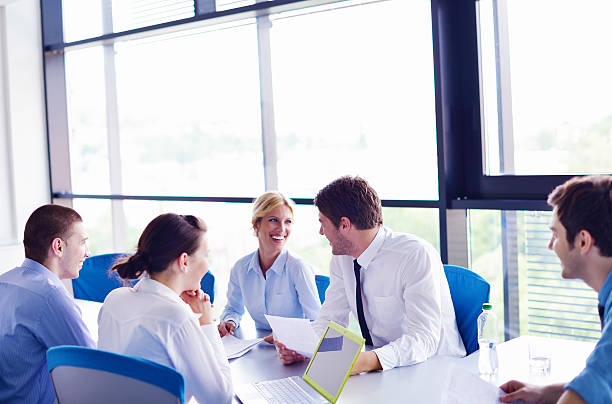 istock business people group  in a meeting at office 453790047