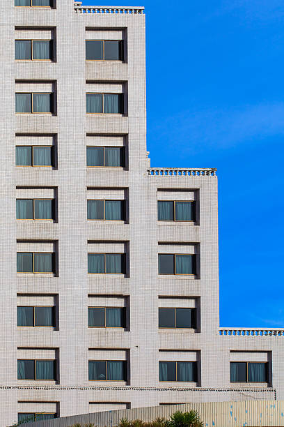 istock Exterior of luxury building hotel with modern architecture 453790447