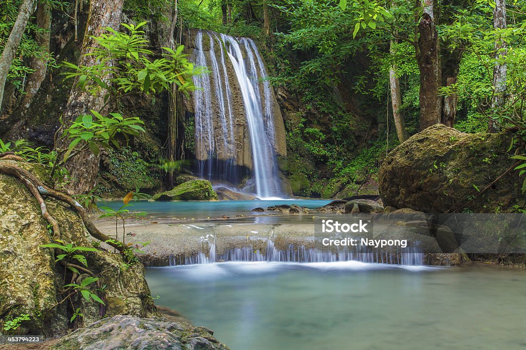 Cascadas de Erawan - Foto de stock de Agua libre de derechos