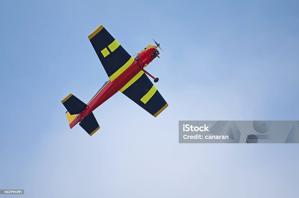 Aeromodello - Foto stock royalty-free di Acrobatica aerea