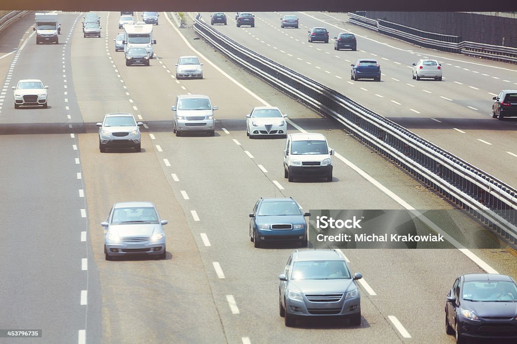 Multi lane highway (Italien) - Lizenzfrei Auto Stock-Foto