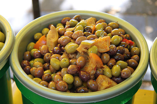 istock Different sorts of olives 453797927