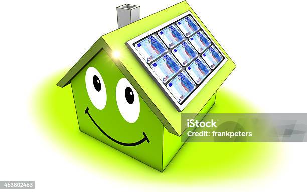 Energie Solar Foto de stock y más banco de imágenes de Ahorros - Ahorros, Energía solar, Tejado