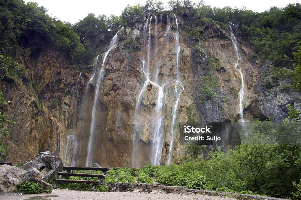 National Park Plitvicka Jezera National Park Plitvice Lakes Croatia Waterfall Stock Photo
