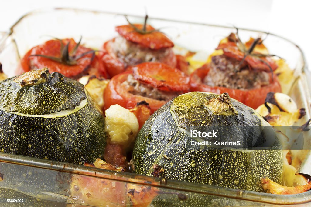 Relleno de verduras - Foto de stock de Calabacín libre de derechos