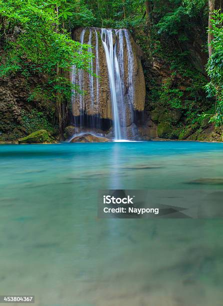 Photo libre de droit de Erawan Cascade banque d'images et plus d'images libres de droit de Arbre - Arbre, Arbre tropical, Beauté de la nature