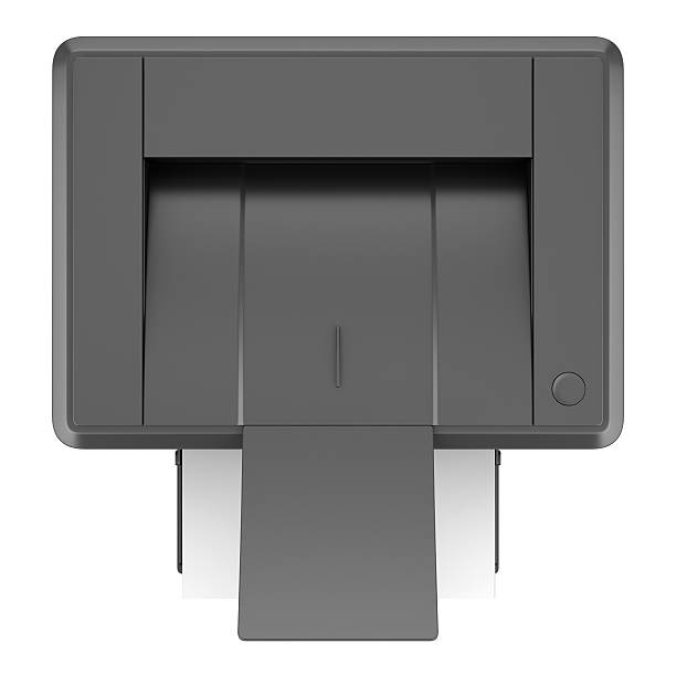 istock top view of modern black laser printed isolated on white 453804795