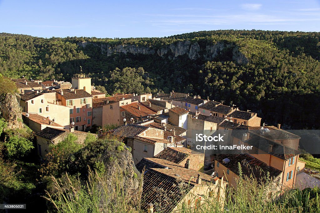 village avec de magnifiques maisons en Provence, France. - Photo de Agriculture libre de droits