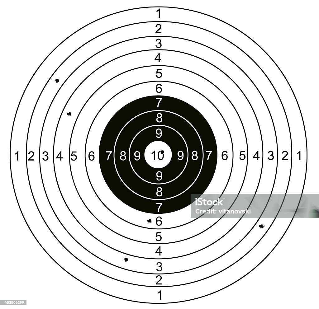 때리기 대상 - 로열티 프리 과녁 스톡 사진