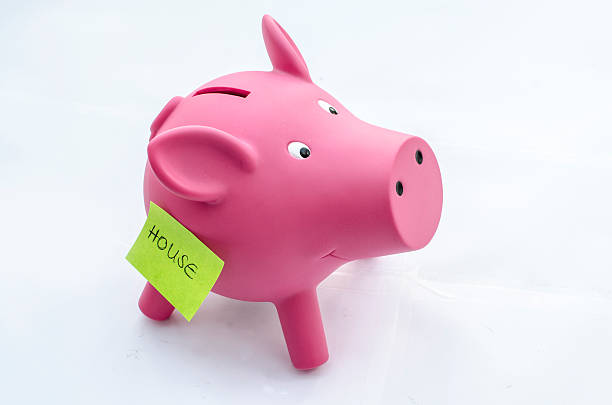 istock Piggy bank House 453807241
