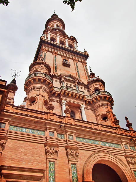 istock Tower in Spain's Square, Seville, Andalucia, Spain 453807573