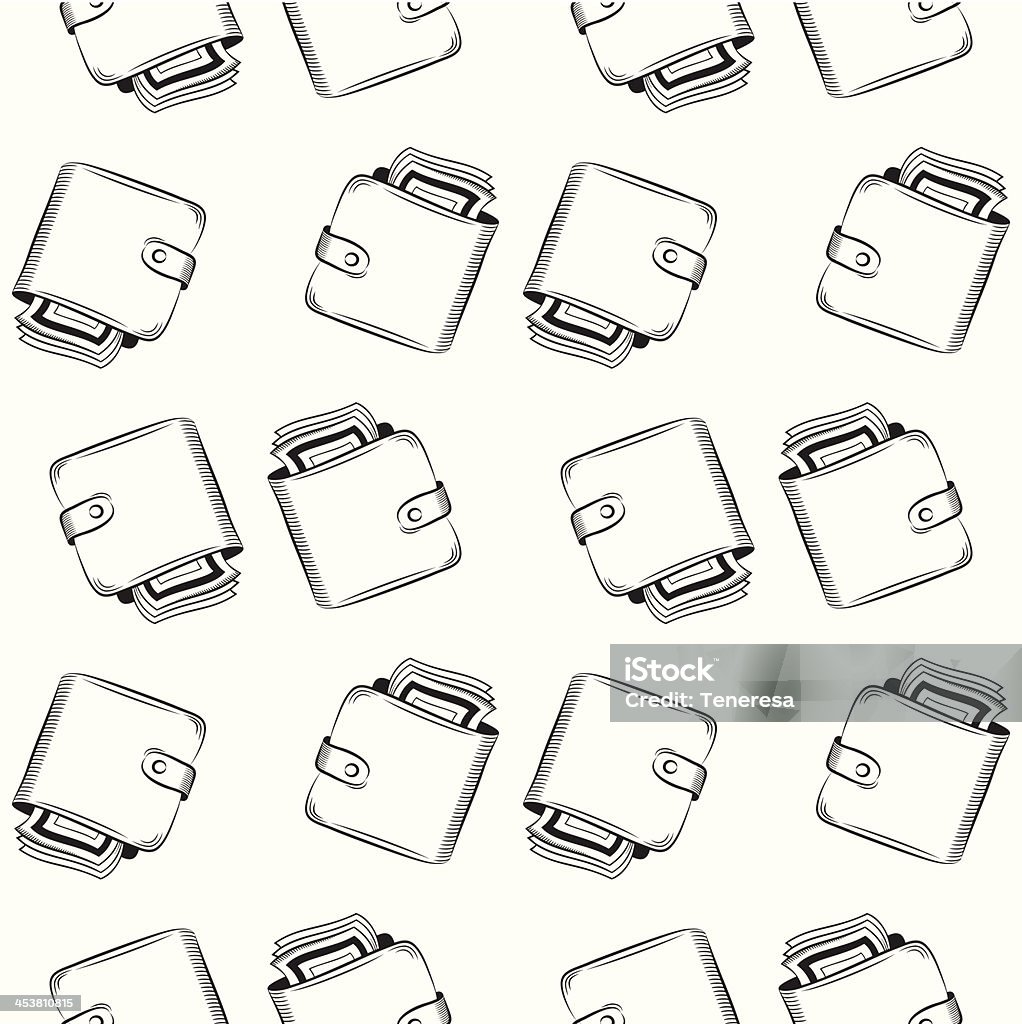 Wallet Texture Pattern Seamless Wallet Pattern Stock Illustration - Download Image Now - Purse ...