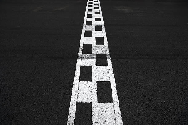 istock Start and Finish race line asphalt Monaco Grand Prix circuit 453811463