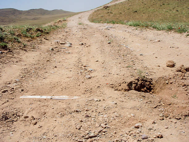 Engin explosif improvisé des mines antipersonnel couvre - Photo