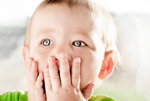 istock Portrait of baby boy 453820759
