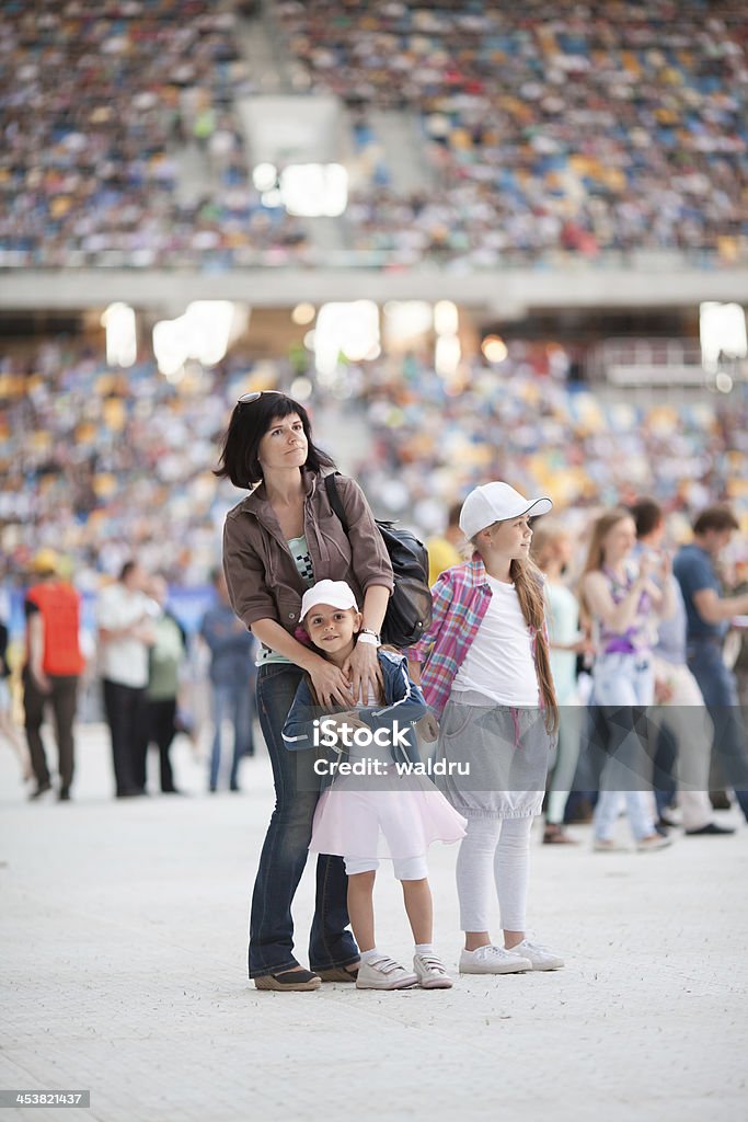 Família no Estádio - Royalty-free Adulto Foto de stock