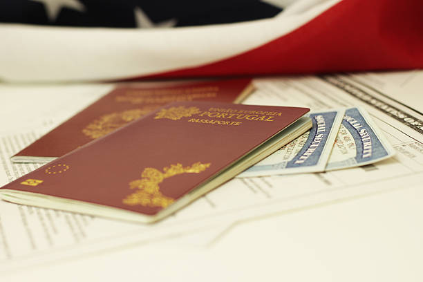 istock Portugal passport and social security 453823975
